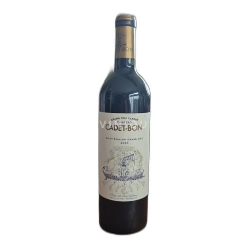 Vin Rouge sec 2020 Château Cadet-Bon 2020 France Bordeaux Saint-Émilion AOC