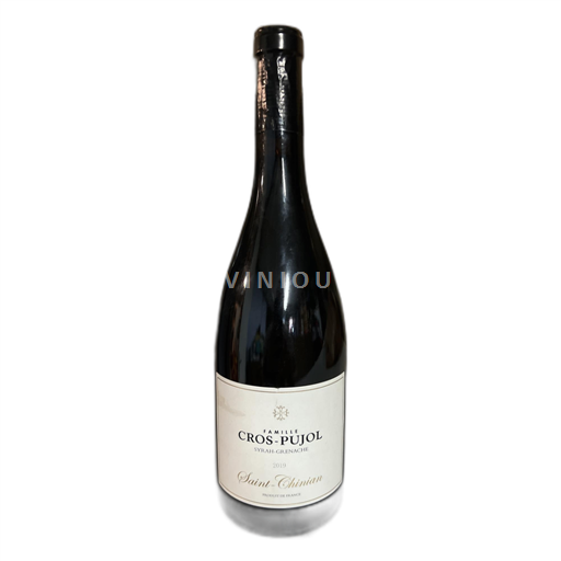 Languedoc Saint-Chinian Famille Cros-Pujol Syrah-Grenache 2019