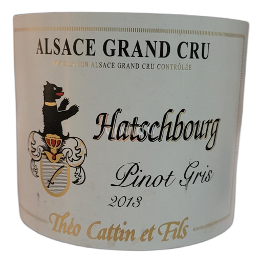 Alsasko Alsasko Grand Cru Théo Cattin et Fils Hatschbourg 2013