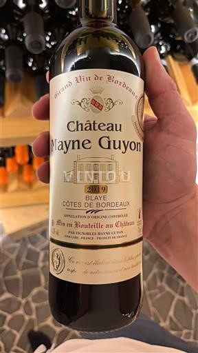 Bordeaux Blaye-Côtes-de-Bordeaux Château Mayne Guyon 2019