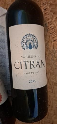 Bordeaux Haut-Médoc MOULINS DE CITRAN 2015