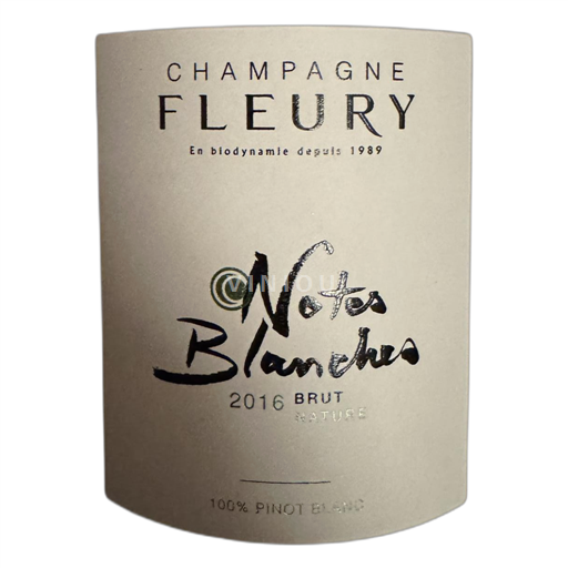 Champaña No especificado Fleury Notes Blanches 2016