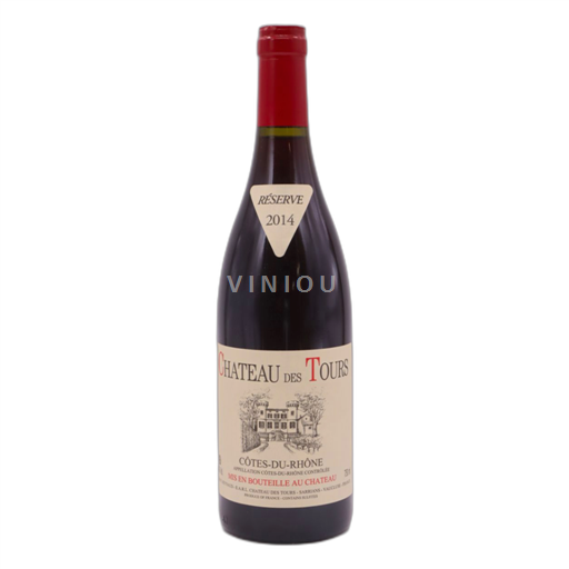 Rhônedalen Côtes du Rhône Chateau des Tours 2014