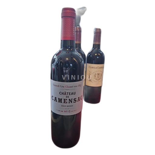 Vin Rouge sec Château Camensac 2015 France Bordeaux Haut-Médoc AOC