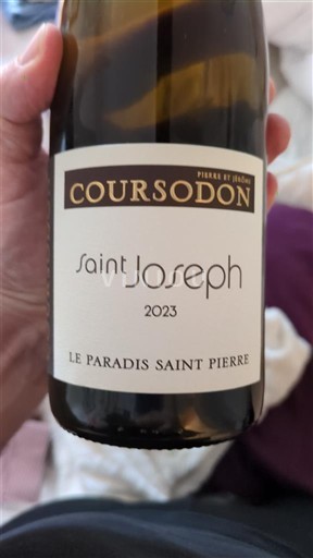 Vallée du Rhône Saint-Joseph Coursodon Le Paradis Saint Pierre 2023