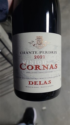 Rhône-dalen Cornas Delas Chante-Perdrix 2021