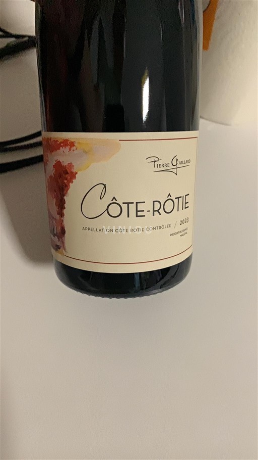 Rhônen laakso Côte-rôtie Pierre Gaillard 2023