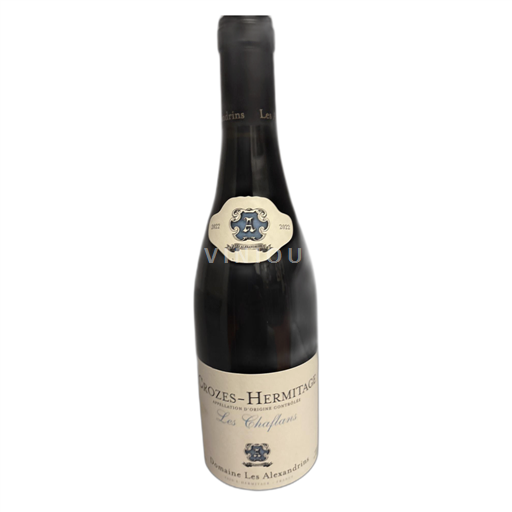 Thung lũng Rhône Crozes-hermitage Domaine Les Alexandrins Les Chaffans 2022