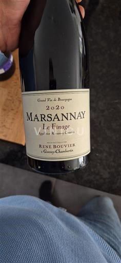 Bourgondië Marsannay René Bouvier Le Finage 2020