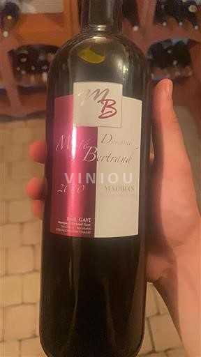 Zuidwest-Frankrijk Madiran Domaine Mesté Bertrand 2020
