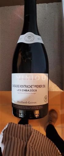 Borgoña Chassagne-Montrachet Premier Cru Moillard-Grivot Les Embazées 2017