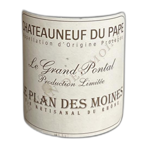 Thung lũng Rhône Châteauneuf-du-pape Le Plan des Moines Le Grand Pontal Không niên vụ