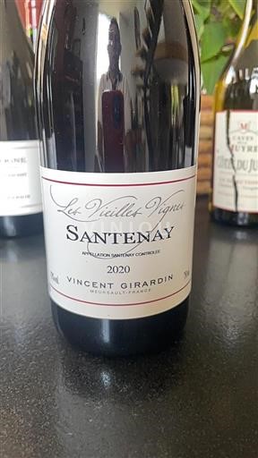 Borgoña Santenay Vincent Girardin Les Vieilles Vignes 2020