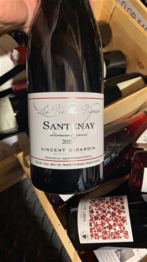 Burgundy Santenay Vincent Girardin Les Vieilles Vignes 2020