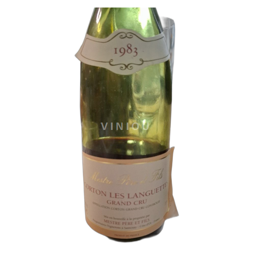 Borgoña Corton Carton les languettes  1983