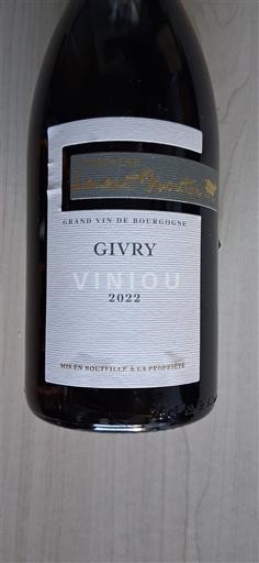 Bourgogne Givry Domaine Laurent Mouton 2022