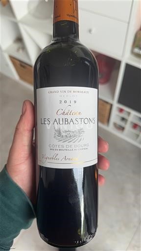 Wines Rouge sec Château Les Aubastons 2019 France Bordeaux Côtes de Bourg AOC