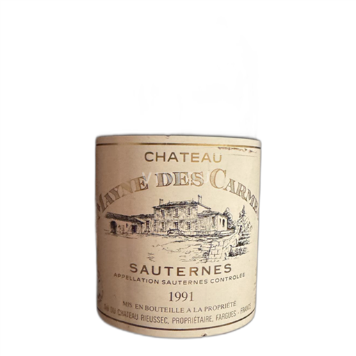 Bordéus Sauternes Château Mayne des Carmes 1991