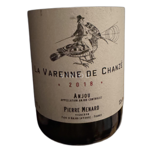 Loiretal Anjou Pierre Menard La Varenne de Chanzé 2018