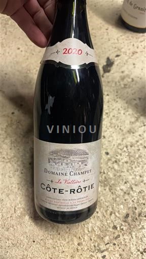 Valle del Rodano Côte-rôtie Domaine Champet La Viallière 2020