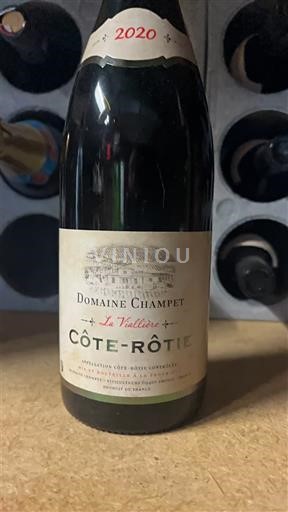 Rhône Valley Côte-Rôtie Domaine Champet La Viallière 2020