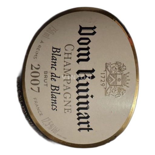 Champagne Dom Ruinart Blanc de Blancs 2010