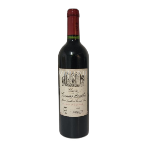 Bordeaux Saint-Émilion Grand Cru Château les Grandes Murailles 2008