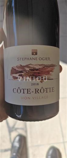 Rhône-dalen Côte-rôtie Stephane Ogier Mon Village 2018