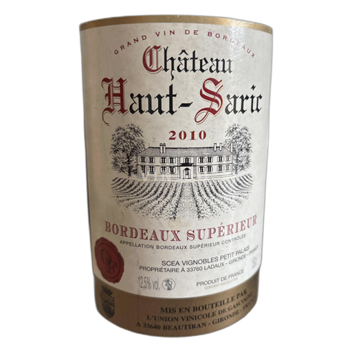 Burdeos Bordeaux superior Château Haut-Saric 2010