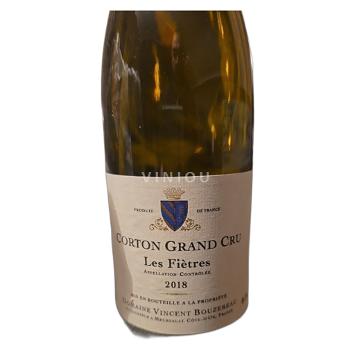 Borgoña Corton Grand Cru Domaine Vincent Bouzereau Les Fiètres 2018