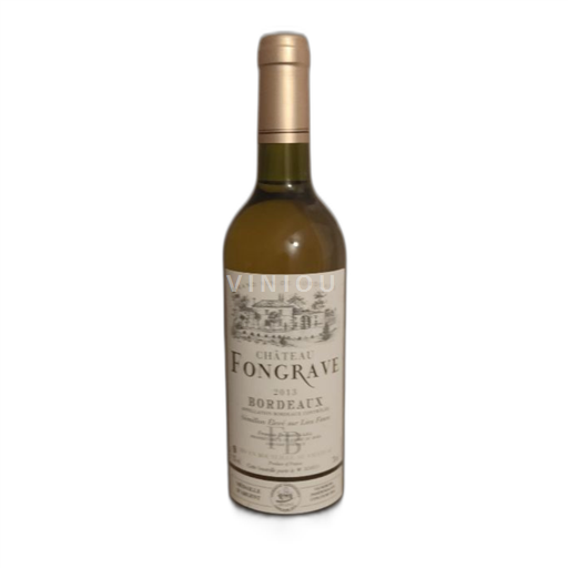 Bordeaux Château Fongrave Sémillon Élevé sur Lies Fines 2013
