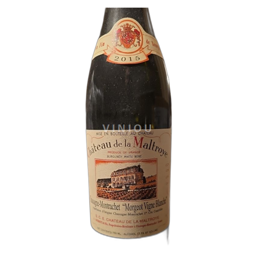 Borgoña Chassagne-Montrachet Premier Cru Château de la Maltroye Morgeot Vigne Blanche 2015
