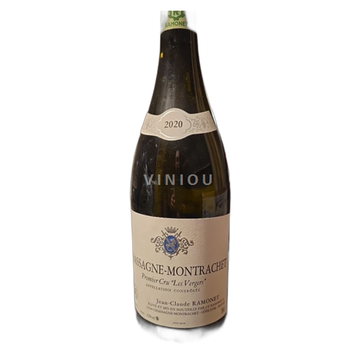 Borgoña Chassagne-Montrachet Premier Cru Jean-Claude Ramonet Les Vergers 2020