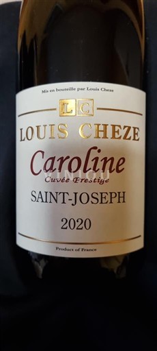 Rhône-dalen Saint-Joseph Louis Cheze Caroline Prestige 2020