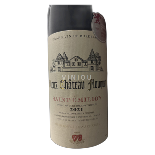 Bordeaux Saint-Émilion Vieux Château Flouquet 2021