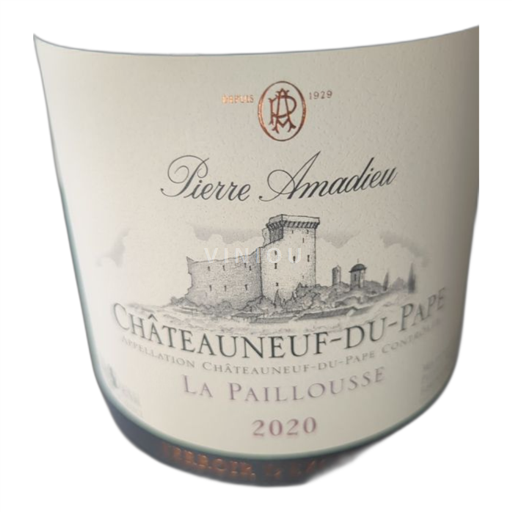 Rhônen laakso Châteauneuf-du-Pape Pierre Amadieu La Paillousse 2020