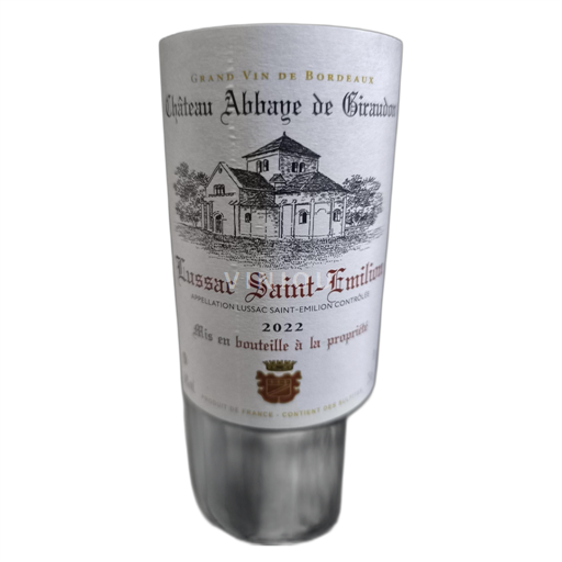 Bordeaux Lussac-Saint-Émilion Château Abbaye de Giraudon 2022