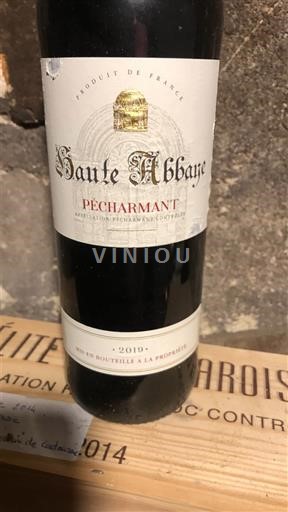 Sydvestfrankrig Pécharmant Haute Abbaye 2019