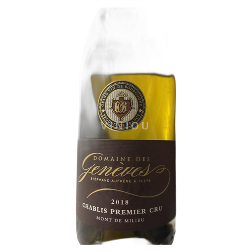 Burgundy Chablis Premier Cru Domaine des Geneves 2018
