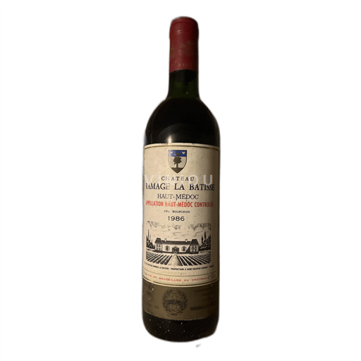 Bordeaux Haut-Médoc Ramage La Batisse 1986