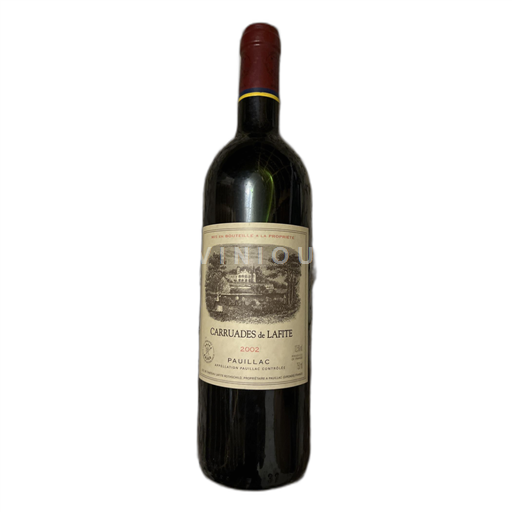 Burdeos Pauillac Château Lafite Rothschild Carruades de Lafite 2002