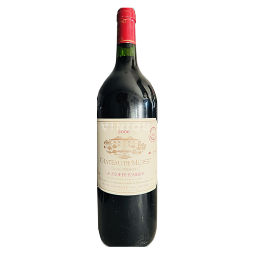 Bordeaux Lalande-de-pomerol Château de Musset Première 2006