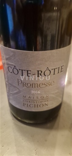 Rhônevallei Côte-rôtie Maison Christophe Pichon Promesse 2016
