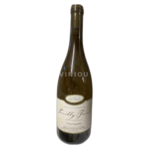 Bourgogne Pouilly-fuissé Robert et Martine Guerin Clos Guerin 2020