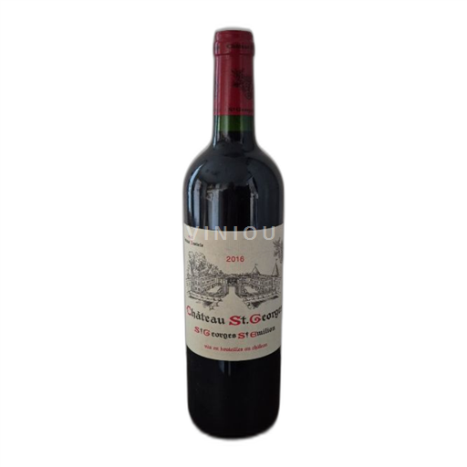 Bordeaux Saint-Émilion Château St. Georges 2016