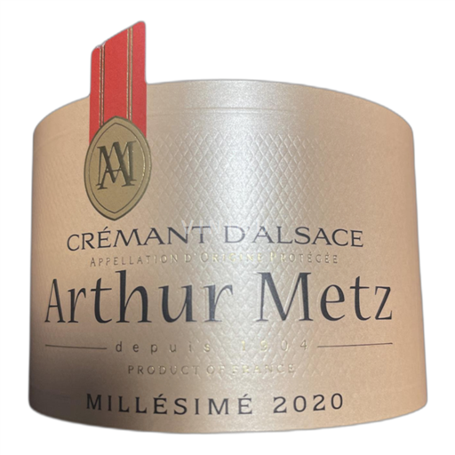 Alsace Crémant d'Alsace Arthur Metz 2020