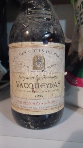 Vin Vacqueyras Seigneur de Fontimple - Avis, conseil