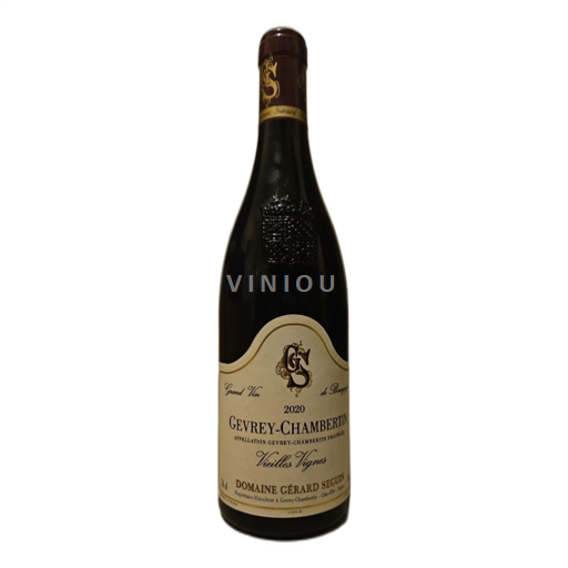 Vin Rouge sec Vieilles Vignes Gérard Seguin 2020 France Bourgogne Gevrey-chambertin AOC