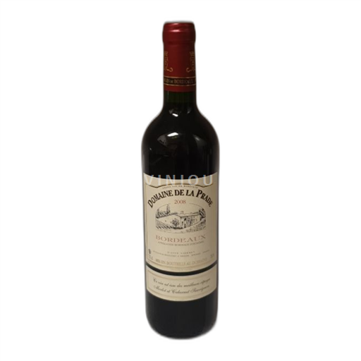 Bordeaux Domaine de la Prade 2008