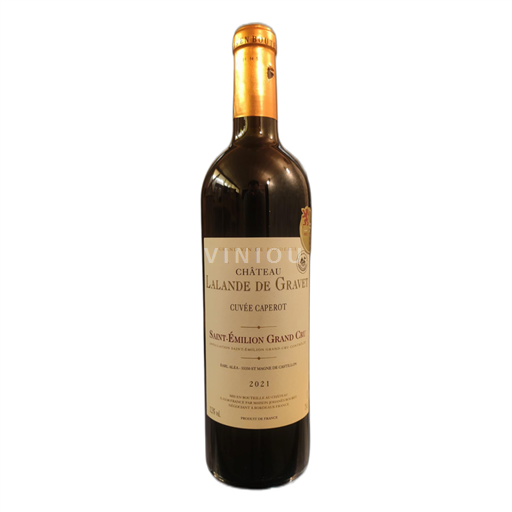 Bordeaux Saint-Émilion Grand Cru Lalande de Gravet Caperot 2021